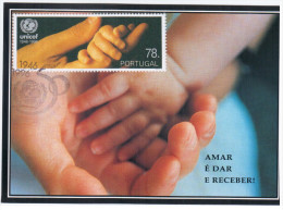 Portugal 1996 UNICEF - Maximumkarten (MC)