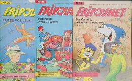 Fripounet - Magazine Hebdomadaire De 1987 - Lot De 3 N° (23 - 26 - 29) - Fripounet