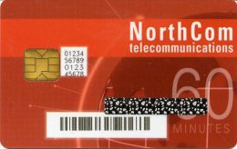 @+ Carte à Puce Démonstration - NorthCom Telecom 60Min (puce 3) - Datacard - Cartes De Salon Et Démonstration