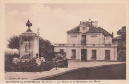 MONTIGNY LES CORMEILLES - La Mairie Et Le Monument Aux Morts - Montigny Les Cormeilles