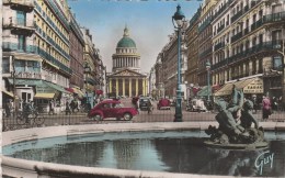 PARIS (5ème Arrondissement) - La Rue Soufflot Et Le Panthéon - Très Animée - Paris (05)