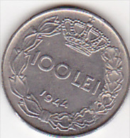 5960A ROMANIA,ROUMANIE,Rumänien  -- 100 LEI -- 1944  -- - Romania