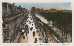 PARIS (1er Arrondissement) - Perspective Sur La Rue De Rivoli - Colorisée - Distretto: 01