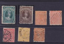 QUEENSLAND USED STAMPS 1879/62 7 VAL. CAT. € 155,00 - Used Stamps