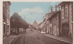 PONT DE VEYLE (Ain) - Grande Rue - Colorisée - Non Classés