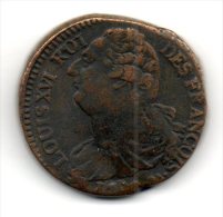 2 Sols 1792 AA - 1789 – 1795 Monete Costituzionali