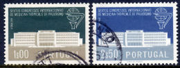 !										■■■■■ds■■ Portugal 1958 AF#839-840ø Tropical Medicine Set (x9502) - Oblitérés