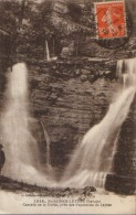 France - Carte Postale Circule 1919 -  St Alban Leysse - Cascade De La Doria,pres Des Papeteries De Leysse  - 2/scans - Albens