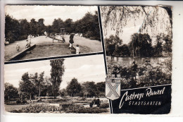 4620 CASTROP - RAUXEL. Stadtgarten, Mehrbild, Rücks. Klebereste - Castrop-Rauxel