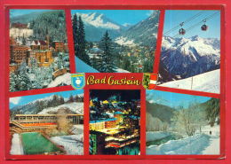 163558 / BAD GASTEIN ( SALZBURG ) 1083 M.- WINTER Aerial Lift Teleporte Luftseilbahn , POOL Austria Osterreich Autriche - Bad Gastein