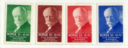 Norvegia - 1935 - Nuovo/new - Nansen - Mi N. 172/75 - Nuevos