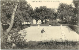 29/ CPA A - Beg Meil - Le Tennis Du Grand Hotel (belle Carte) - Beg Meil