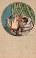 Femme  Et Pierrot - Zandrino