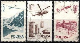 POLAND 1976 AIR 5z, 10z, 50z Used - Gebraucht