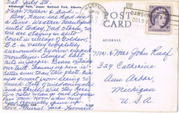 11845. Postal WESTMINSTER (Canada) 1962. Athabasca Falls, Alberta - Cartas & Documentos