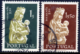 !										■■■■■ds■■ Portugal 1956 AF#825-826ø Mother's Day Set (x9509) - Oblitérés