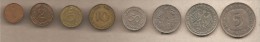 Germania - Set Completo - Da 0,01 Pfenning A 5 Marchi - Vari Anni - ZECCA F - Sammlungen