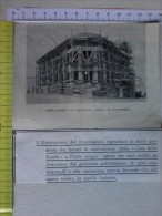 Ritaglio Da Riv. D´epoca - 1929 -  Porto Allegre- La Casa Della " Dante " In Costruzione. - Porto Alegre