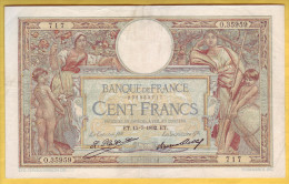 BILLET FRANCAIS - 100 Francs Luc Olivier Merson 15-7-1932 TB+ - 100 F 1908-1939 ''Luc Olivier Merson''