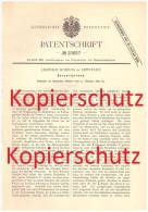Original Patent - Leopold Scheuss In Lippstadt , 1882 , Dessertpresse , Presse Für Dessert , Pudding !!! - Lippstadt
