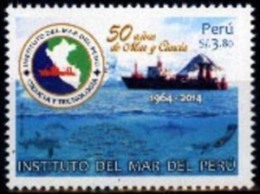 Peru 2014 ** Instituto Del Mar. Pesca. Medio Ambiente. See Description. - Peru