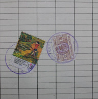 Repubblica Denuncia Produzione Vino 1977 " Revenue Comune £. 200, Campagna Nazionale Tubercolosi £ 50 " - Revenue Stamps