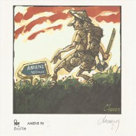 CHAUZY  -  Ex-libris Pour Le Festival BD D'Amiens 1996 - Ilustradores A - C