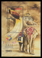 Indonesia 2013 Thailand World Stamp Exh Mnh S/S Birds - - Exposiciones Filatélicas