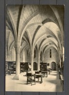 Delcampe - TARRAGONA, REAL MONASTERIO DE POBLET, LA BIBLIOTECA, SIN CIRCULAR - Tarragona