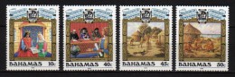 BAHAMAS - 1988 Scott# 640-643 ** CPL COLOMBO - 1963-1973 Autonomie Interne