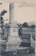 AFRIQUE,AFRICA,AFRIKA,ALG ERIE,ALGERIA,MAGHREB,TEBE SSA,TBESSA,frontière Algéro Tunisienne,MONUMENT DE 1883 - Tébessa