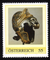 ÖSTERREICH 2008 ** Sturmhaube Mit Löwe, Lion Von Kaiser Karl V. - PM Personalized Stamp MNH - Personalisierte Briefmarken