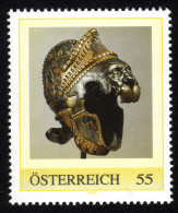 ÖSTERREICH 2008 ** Sturmhaube Mit Löwe, Lion Von Kaiser Karl V. - PM Personalized Stamp MNH - Francobolli Personalizzati