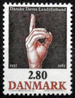 Denmark 1985 Deaf Association / Gehörlosen-Bundes / Association Des Sourds  MiNr.850 MNH (**)  (lot  L 182 ) - Neufs