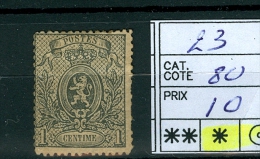 N° 23  X  / 1866-67 - 1866-1867 Petit Lion