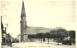 29 - CPA Bannalec - La Place Et L'Eglise - Bannalec
