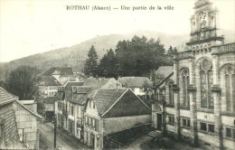 67 - CPA Rothau - Une Partie De La Ville - Rothau