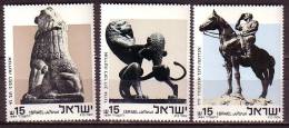 K0188 - ISRAEL Yv N°901/03 ** SCULPTURE - Unused Stamps (without Tabs)