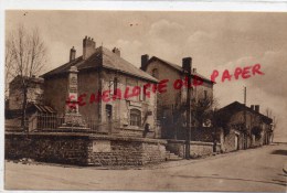 87 - ST LAURENT - SAINT LAURENT SUR GORRE - LA POSTE  ROUTE DE LIMOGES - MONUMENT AUX MORTS - Saint Laurent Sur Gorre