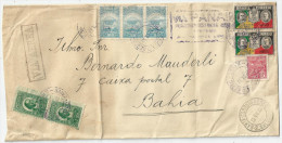 Airmail Brief  Ilheos - Bahia  (via Panair)          1938 - Posta Aerea