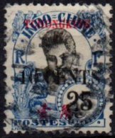 TCH'ONG-KING - 10 C. Sur 25 C. Oblitéré TTB - Used Stamps