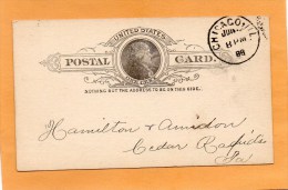 United States 1888 Card Mailed - ...-1900