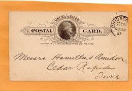 United States 1887 Card Mailed - ...-1900