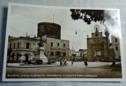 BITONTOTO -- FASCISMO -1930 - CASA DEL FASCIO -PORTA BARESANA E MONUMENTO - Bitonto