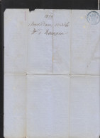 W. Van Kempen Amsterdam Arrac Rum Genever 1856 - Cartas & Documentos