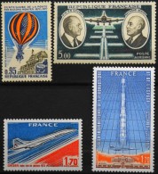 FRANCE 1971 - POSTE AERIENNE - Les N° 45-46-49-52-  4 Timbres NEUFS** Y&T 5,25€ - 1960-.... Nuevos