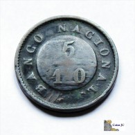 Argentina - Buenos Aires -  5/10 Real - 1827 - Argentine