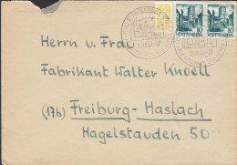 Germany Französische Zone RAVENSBURG 1949 Cover Brief FREIBURG-HASLACH Zwangzuschlagmarke Mi. 3b !! - Other & Unclassified