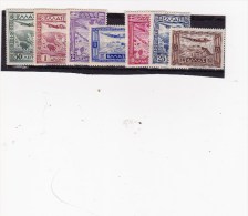 GRECE SERIE COMPLETE DE POSTE AERIENNE DE 1933 - Unused Stamps