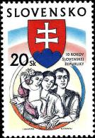 Slovakia - 2003 - 10th Anniversary Of Slovak Republic - Mint Stamp - Neufs